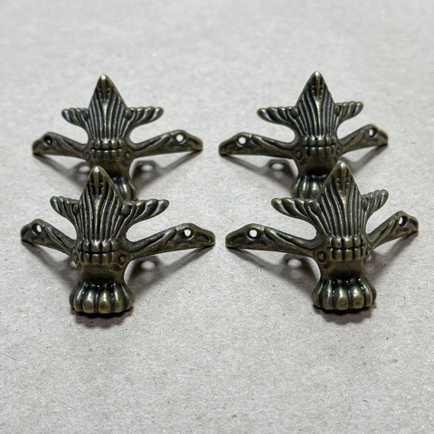 Ножки №2 металлические 5 х 4 см 4шт/упак