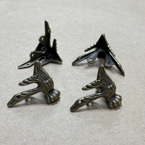 Ножки №2 металлические 5 х 4 см 4шт/упак