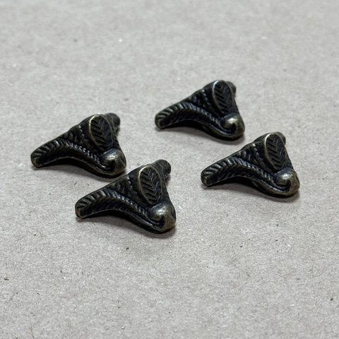 Ножки №3 металлические 2 х 1,5 см 4шт/упак