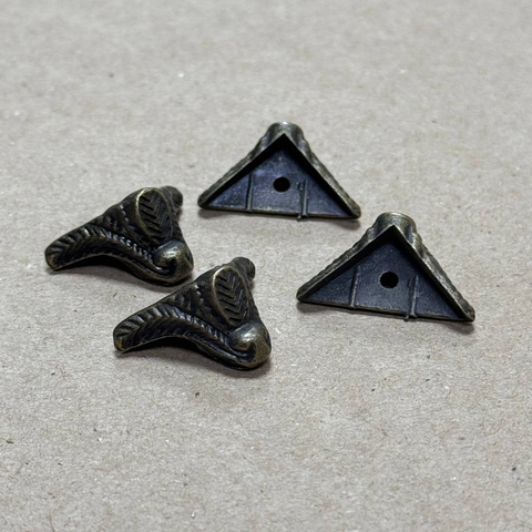 Ножки №3 металлические 2 х 1,5 см 4шт/упак