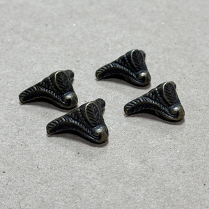 Ножки №3 металлические 2 х 1,5 см 4шт/упак