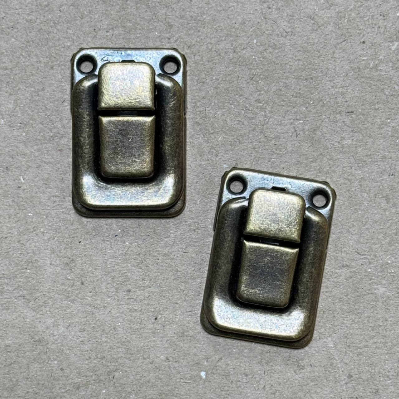 Замок №4 металлический 4 х 3 см 2шт/упак