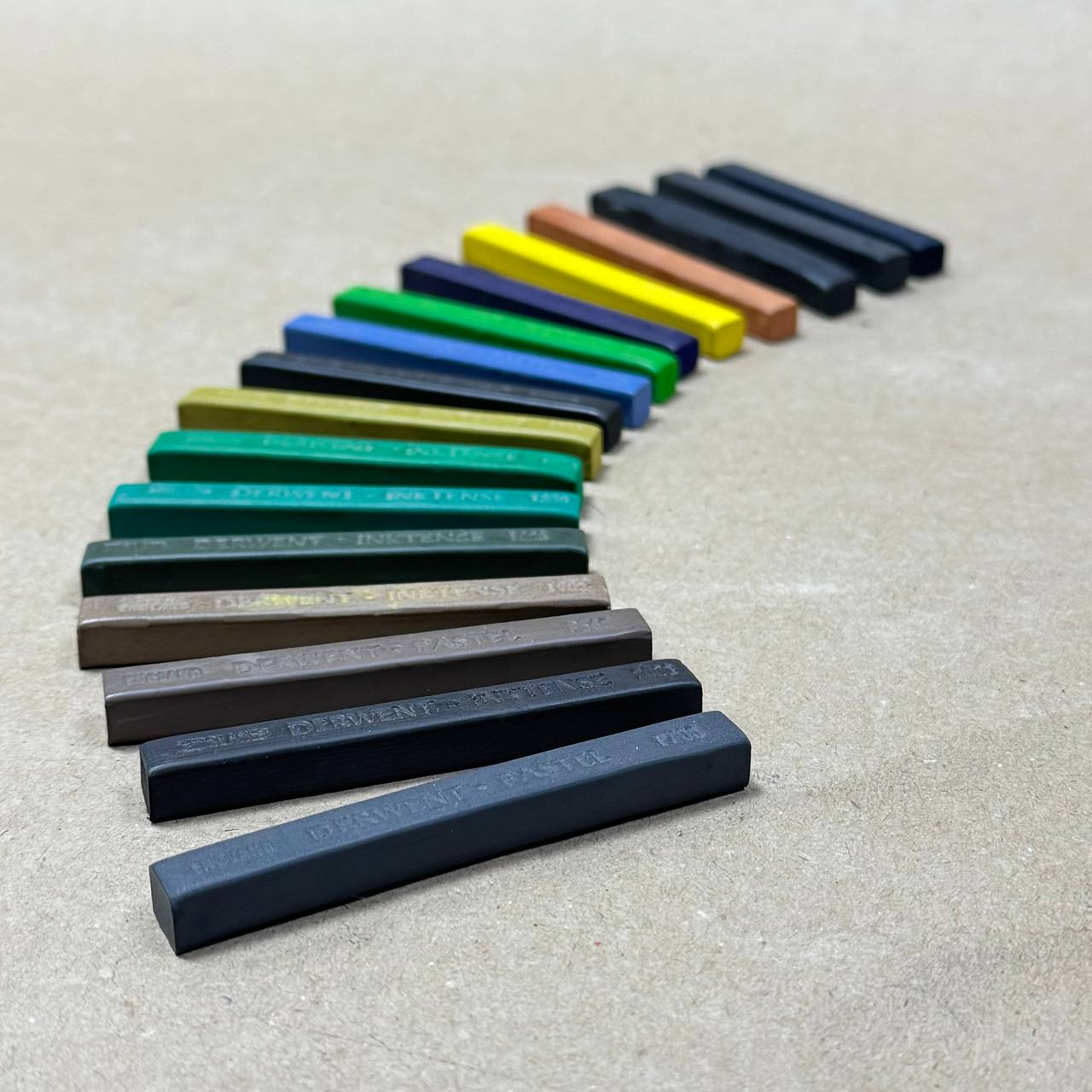 Пастель для затирки кракелюра 7 гр спокойные цвета