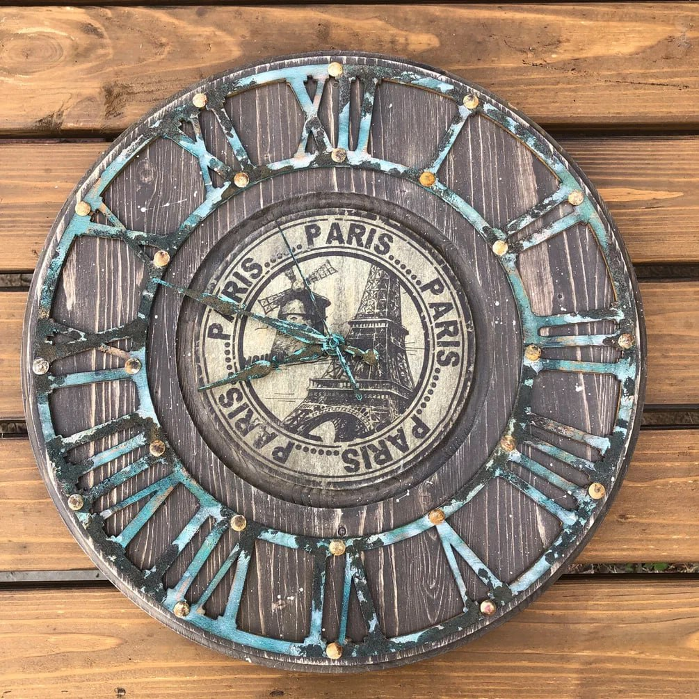 Набор для создания авторских Часов с эффектом окисления