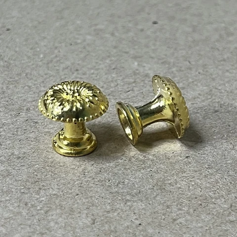 Ручка №12 металлическая 1,5 x 1,5 см 2шт/упак