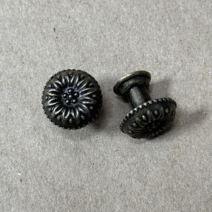 Ручка №12 металлическая 1,5 x 1,5 см 2шт/упак