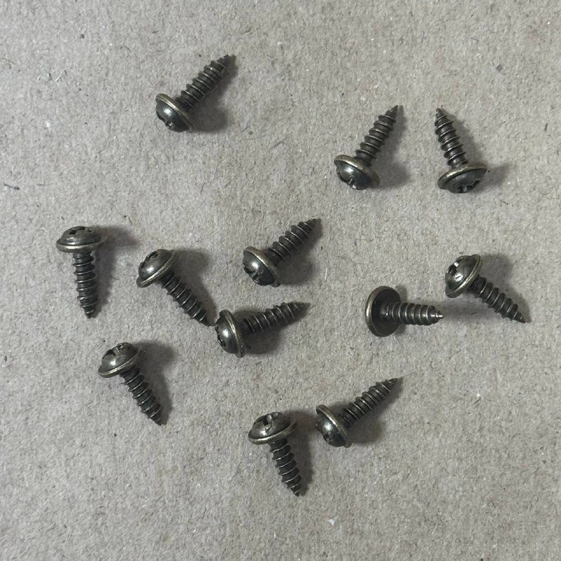 Шуруп №1 металлический 10 x 3 мм 10гр/упак