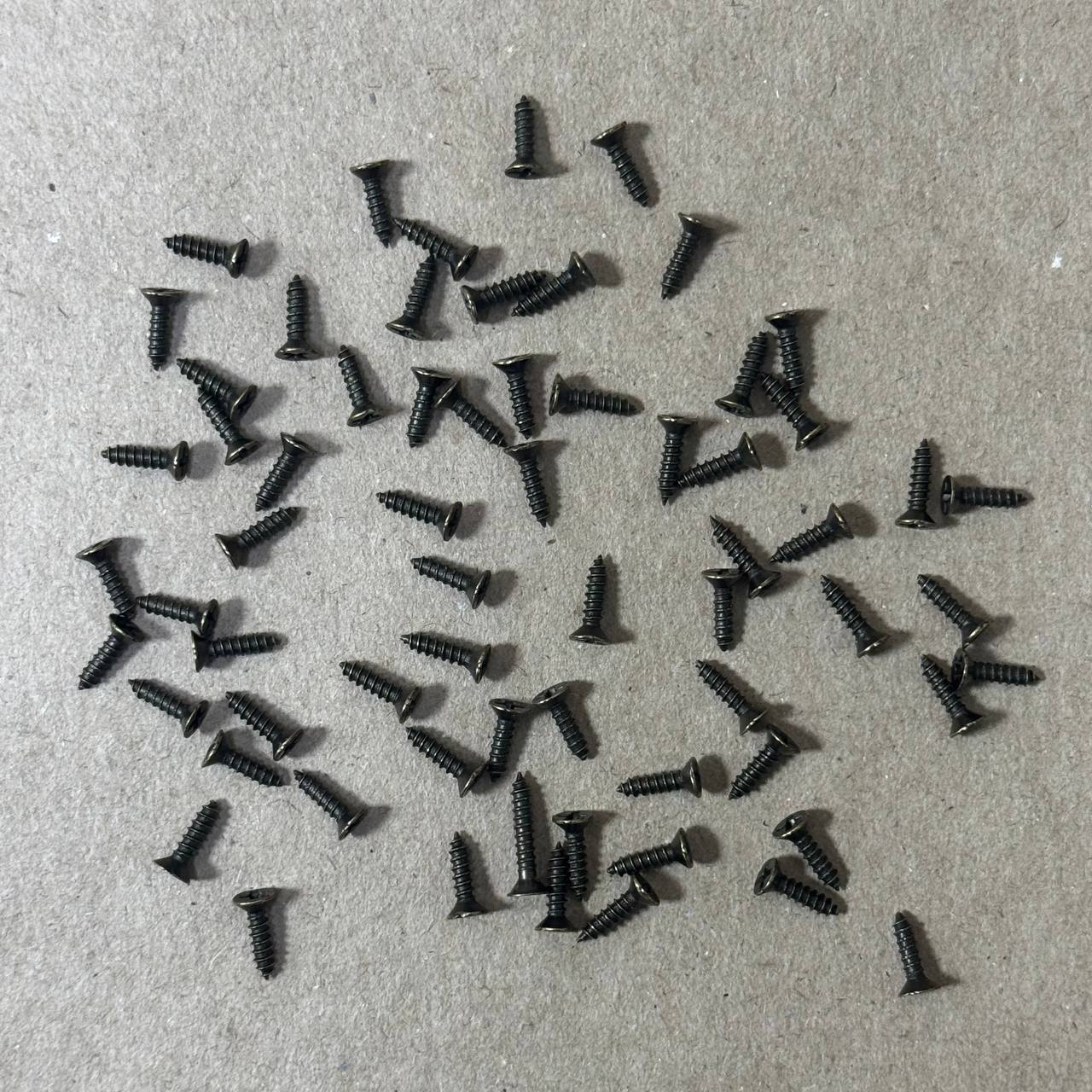 Шуруп №7 металлический 8 x 2 мм 10гр/упак