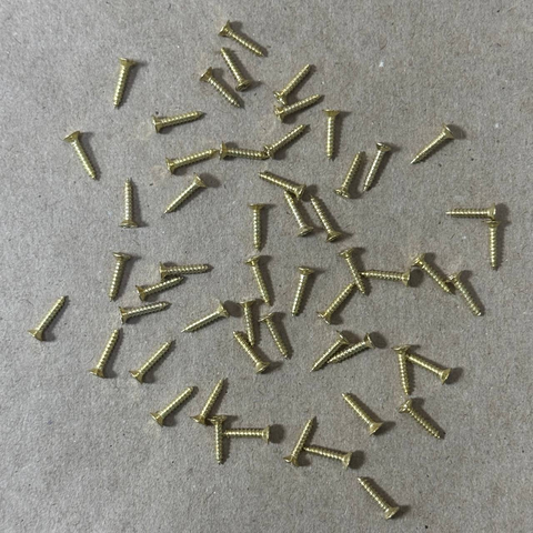 Шуруп №8 металлический 10 x 2 мм 10гр/упак