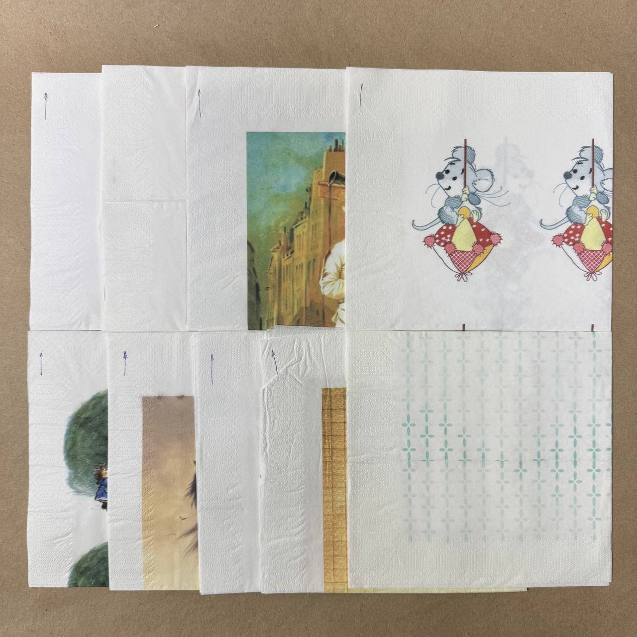 Набор салфеток НД21 9 штук