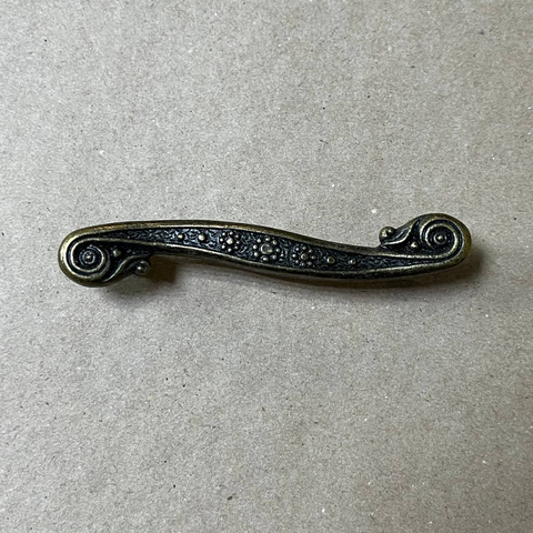 Ручка №23 металлическая 11 х 2 см