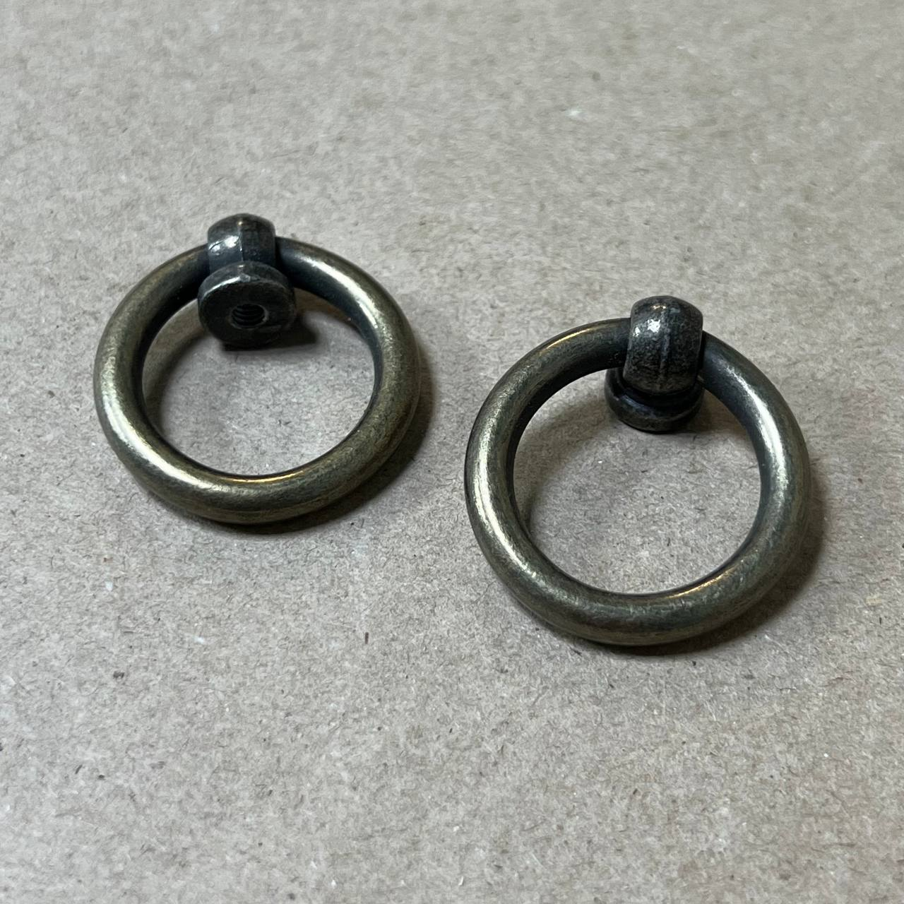 Ручка №28 металлическая 3,5 х 3,3 см 2шт/упак