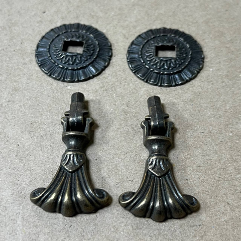 Ручка №30 металлическая 3 х 3 см 2шт/упак