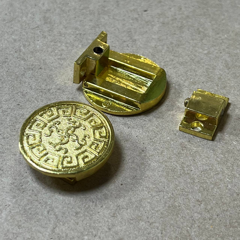 Замок №11 металлический 3 х 3 см 2шт/упак