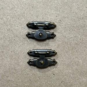 Замок №14 металлический 1,7 х 2,5 см 2шт/упак