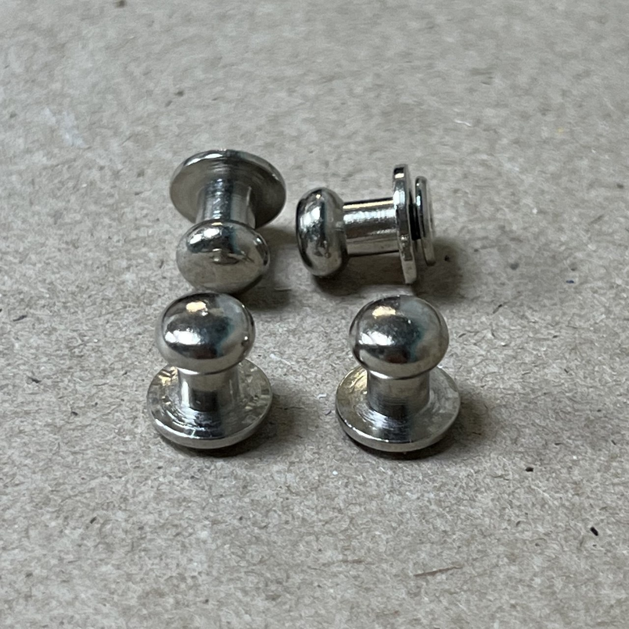 Ножки №7 металлические 0,7 х 1 см 4шт/упак