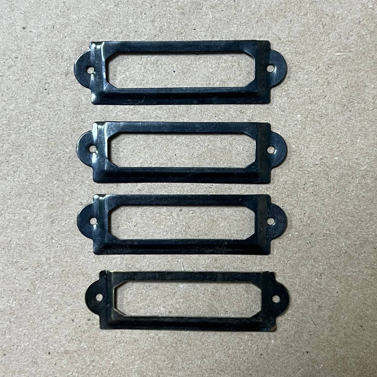 Рамка №2 металлическая 6 х 1,8 см 4шт/упак