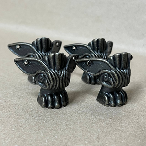 Ножки №12 металлические 3 х 4 см 4шт/упак