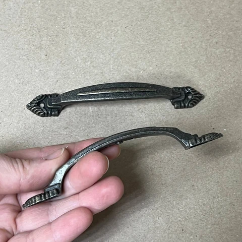 Ручка №27 металлическая 11,5 х 1,5 см 2шт/упак