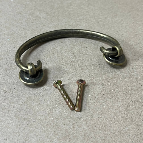 Ручка №35 металлическая 9 х 2 см