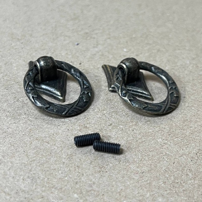 Ручка №38 металлическая 4 х 3 см 2шт/упак