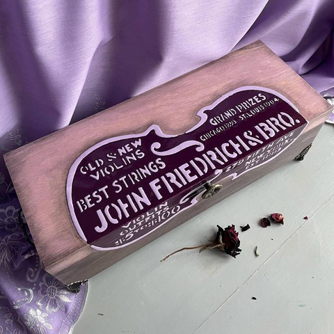 Набор для создания авторского Короба Скрипка 